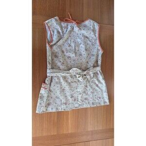 Vintage Floral Housecoat Apron